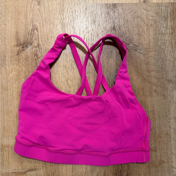 lululemon Energy Bra Medium Support, Size 4, Gently Used - Picture 1 of 2